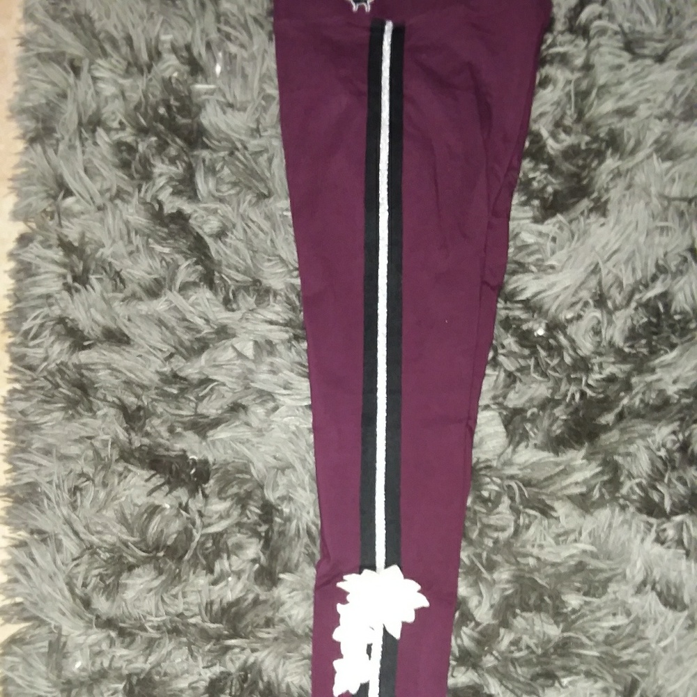 New pink leggings  large